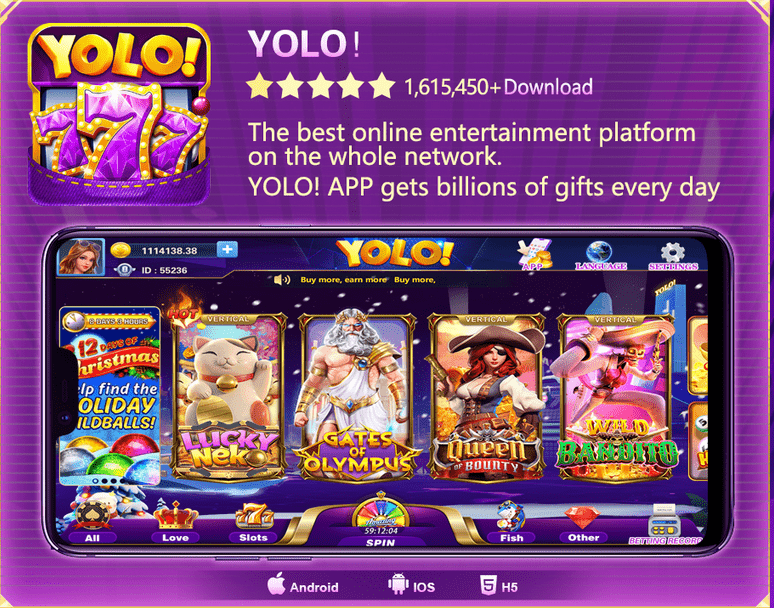 download yolo 777 game app
